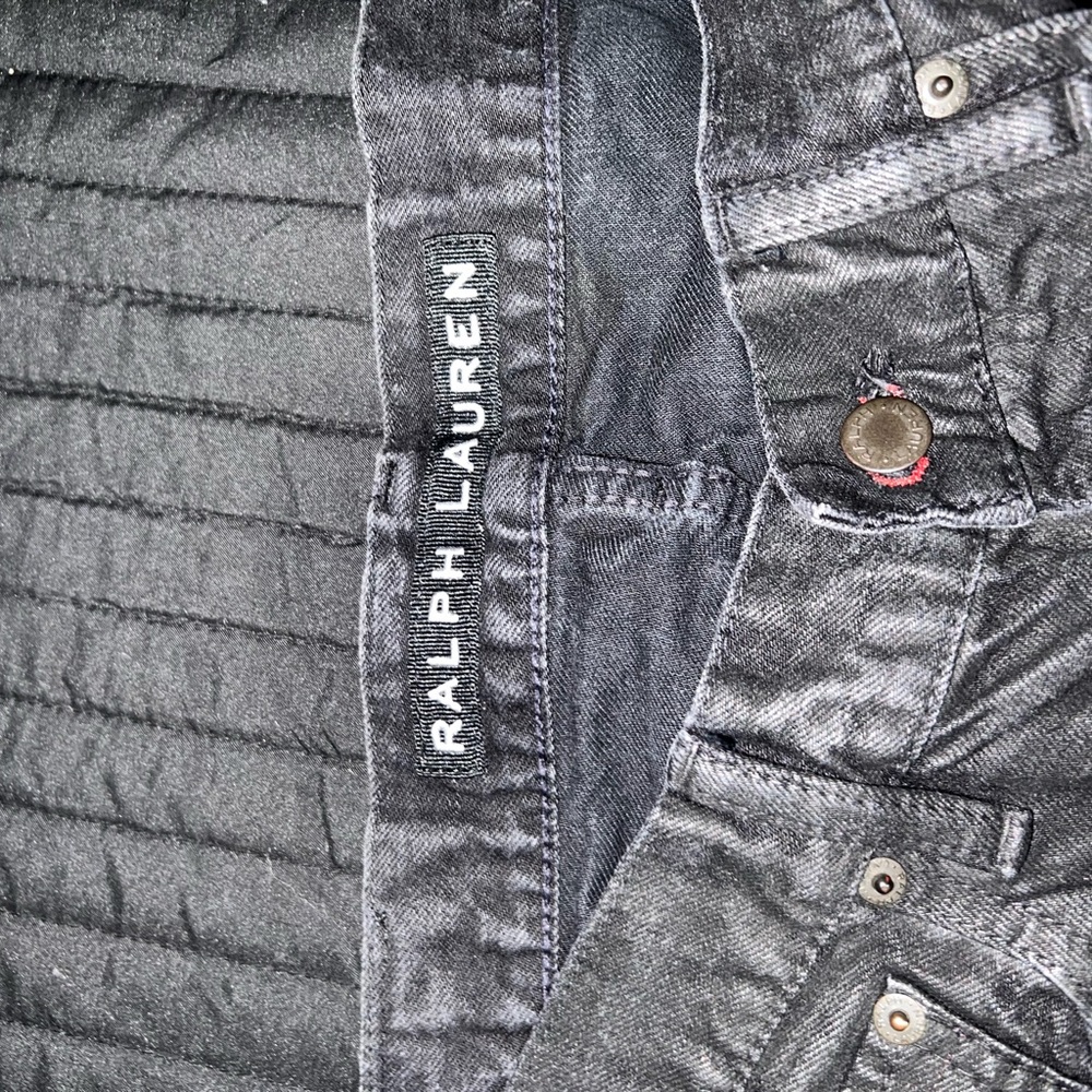 black label polo wax shorts